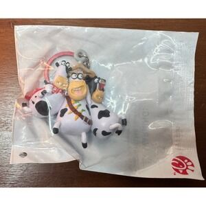 Chick-Fil-A 2025 Original Moo Hangin' Cows Keychain Limited Edition BRAND NEW